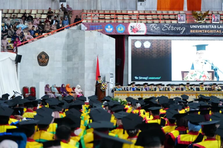 Unila Gelar Wisuda Periode V 2025/2026, Luluskan 674 Mahasiswa