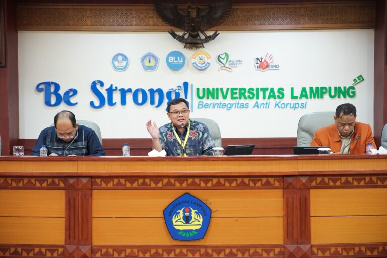 Unila Laksanakan Koordinasi Pengajuan Reakreditasi Perguruan Tinggi