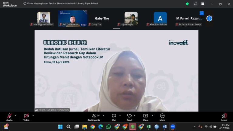 FEB Unila Dorong Mahasiswa Go Global melalui Sharing Session Sabancı University PURE Summer Research Program 2026