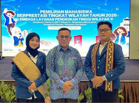 Warek III Hadiri Pilmapres Wilayah LLDIKTI II