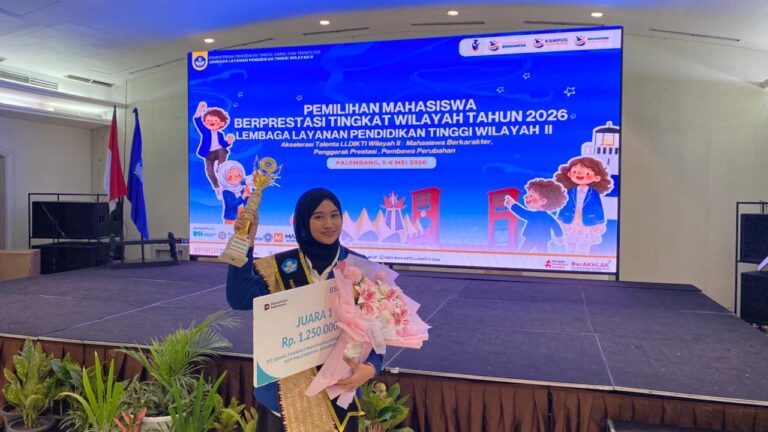 Mahasiswa Unila Juara 1 Jenjang Diploma Pilmapres Tingkat Wilayah LLDIKTI II