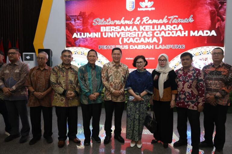 Silaturahmi di Mahan Agung, Unila Bangun Kolaborasi Strategis dengan Rektor UGM dan Kagama