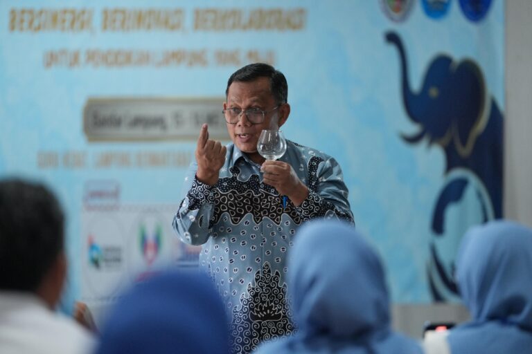 Prof. Sunyono Dorong Pembelajaran Kontekstual dan Growth Mindset pada Muswil III IGI Lampung 2026