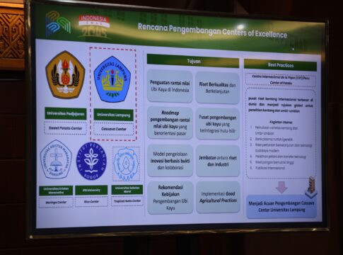 Unila Gelar FGD Akselerasi Pengembangan National Cassava Center Bersama Bappenas