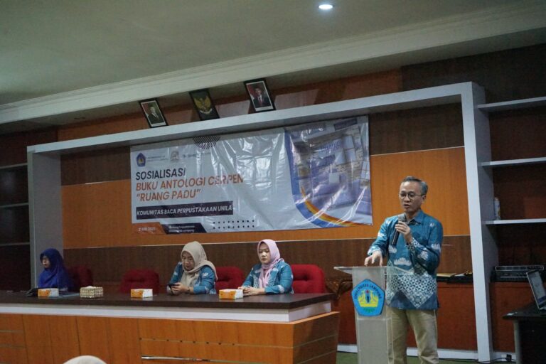 UPT Perpustakaan Nobatkan Duta Baca 2026 dan Rilis Buku “Ruang Padu”