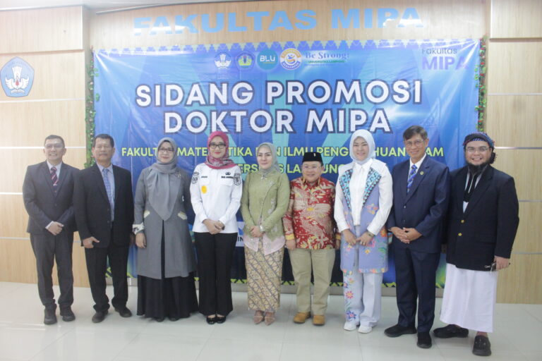 FMIPA Gelar Sidang Promosi Doktor Dr. dr. Leni Ervina, M.Kes., Sp.A., Subsp. Neo(K)