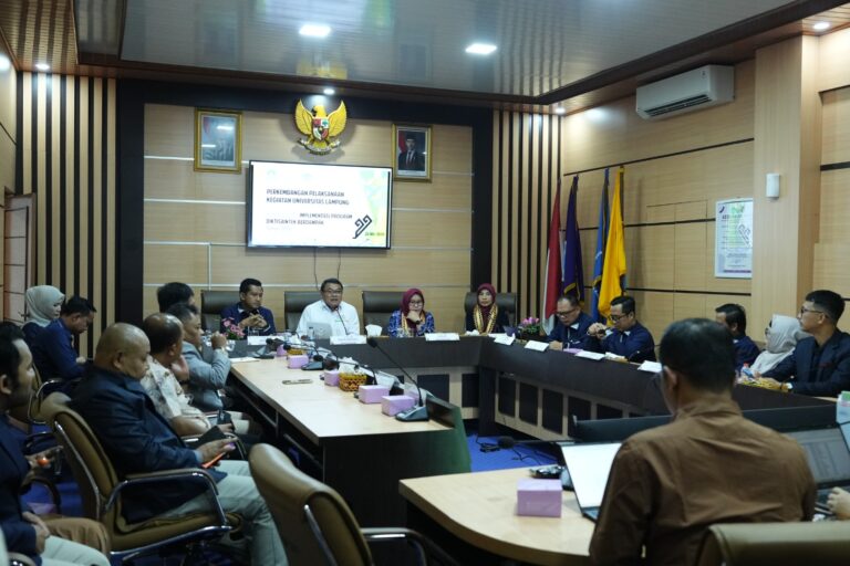 Unila Gelar Asesmen Lapangan Akreditasi Prodi Magister Pendidikan Bahasa Inggris