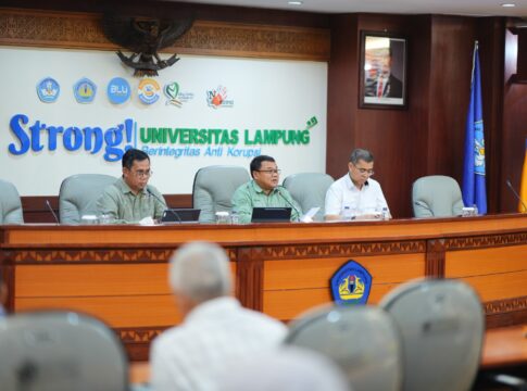 Unila Sosialisasikan Buku Rubrik Pengakuan Prestasi Mahasiswa Tahun 2026