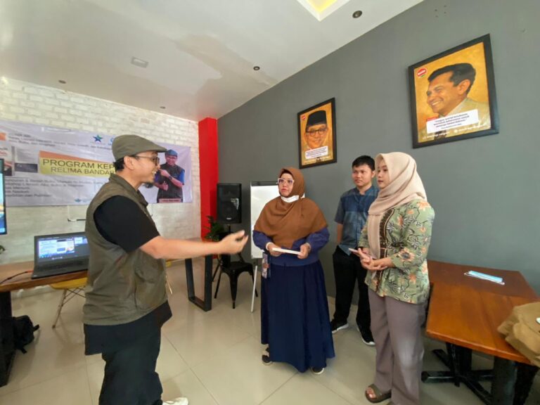 UPA Perpustakaan dan Relima Bandar Lampung Berkolaborasi Sukseskan Program Literasi Nasional