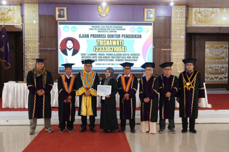 FKIP Gelar Ujian Terbuka Sidang Promosi Doktor Trisnawati
