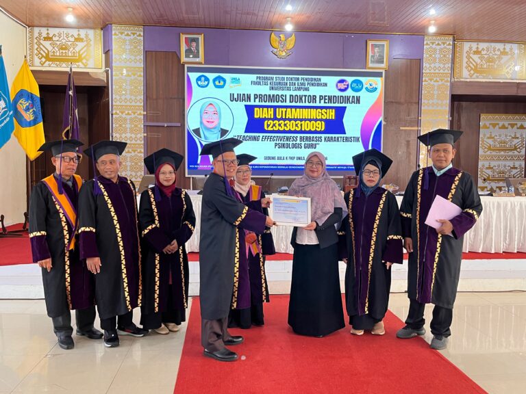 FKIP Gelar Ujian Terbuka Sidang Promosi Doktor Diah Utaminingsih