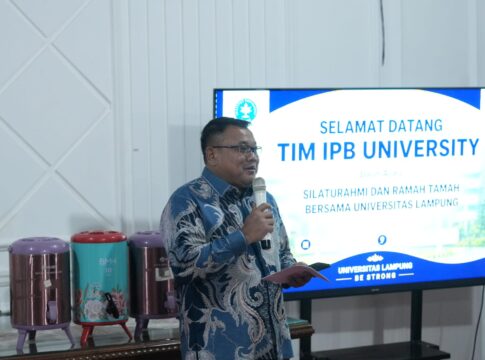 Unila Gelar Malam Silaturahmi dan Ramah Tamah Sambut Kedatangan Tim IPB University