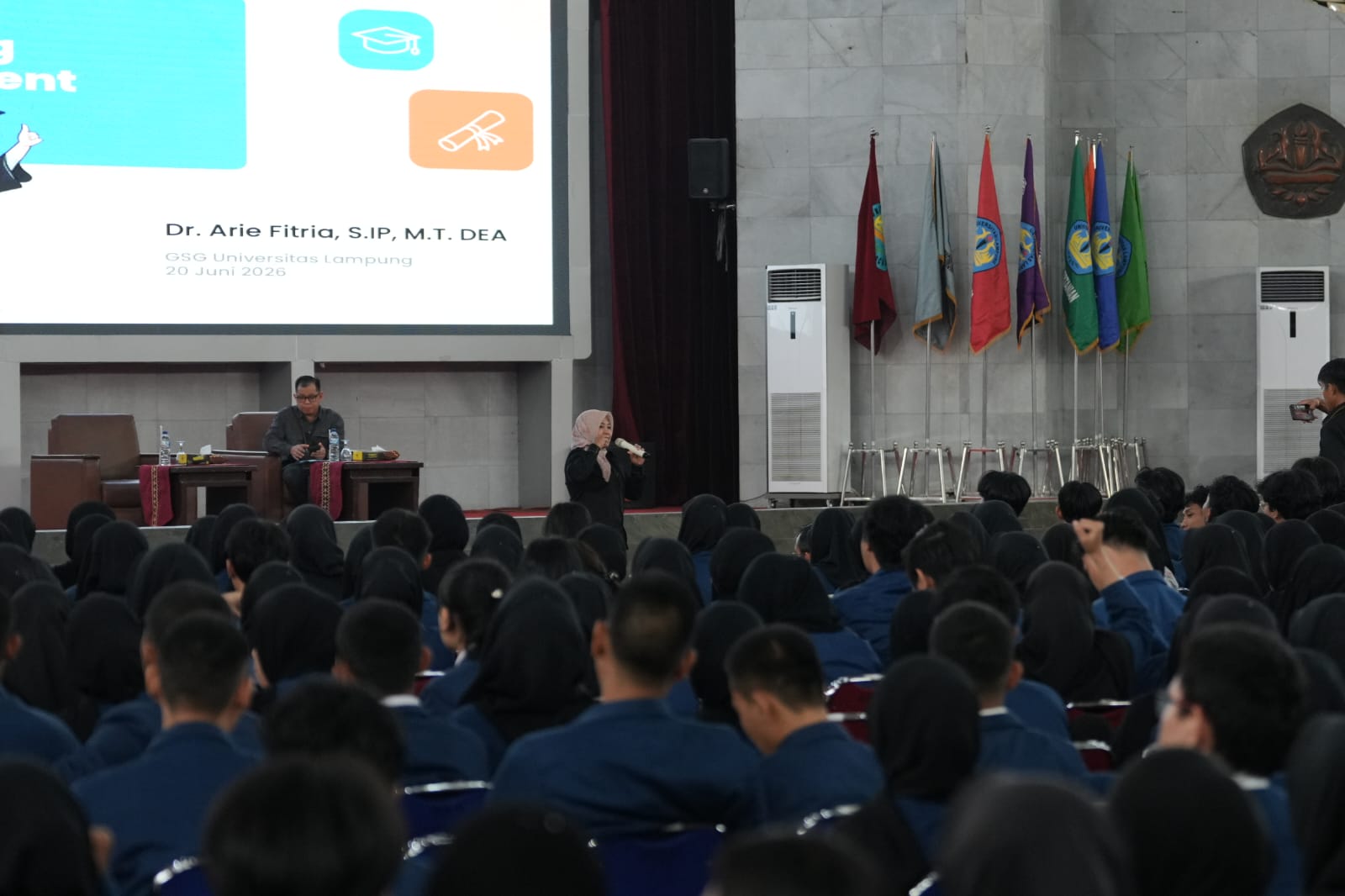 Unila Gelar Pembinaan dan Pendampingan Prestasi Mahasiswa pada Kompetisi Nasional