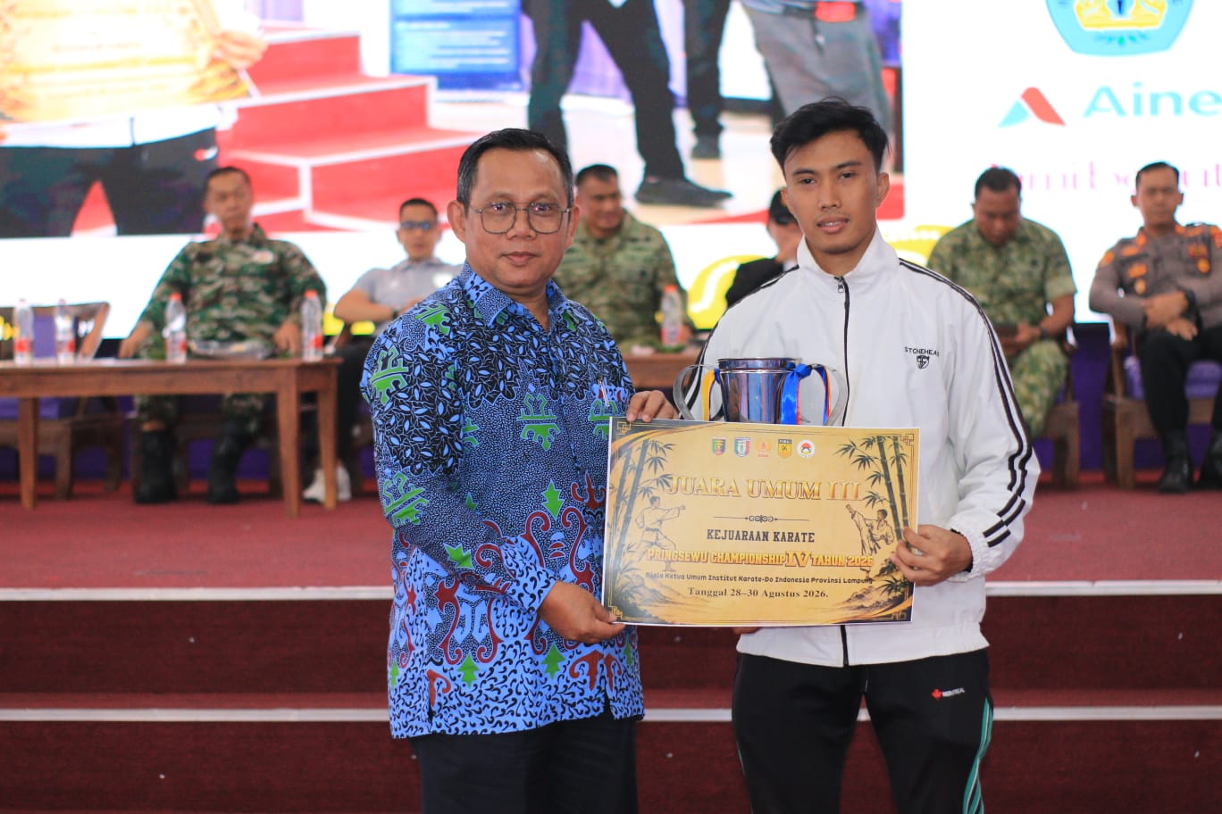 UKM Karate Unila Raih Juara Umum Pringsewu Championship IV 2026